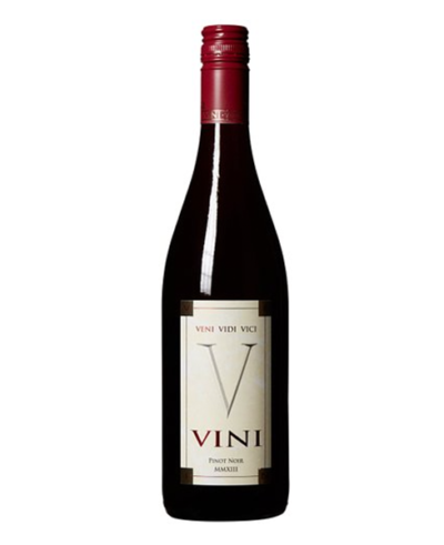 Veni Vedi Vici VINI bottle of Pinot Noir